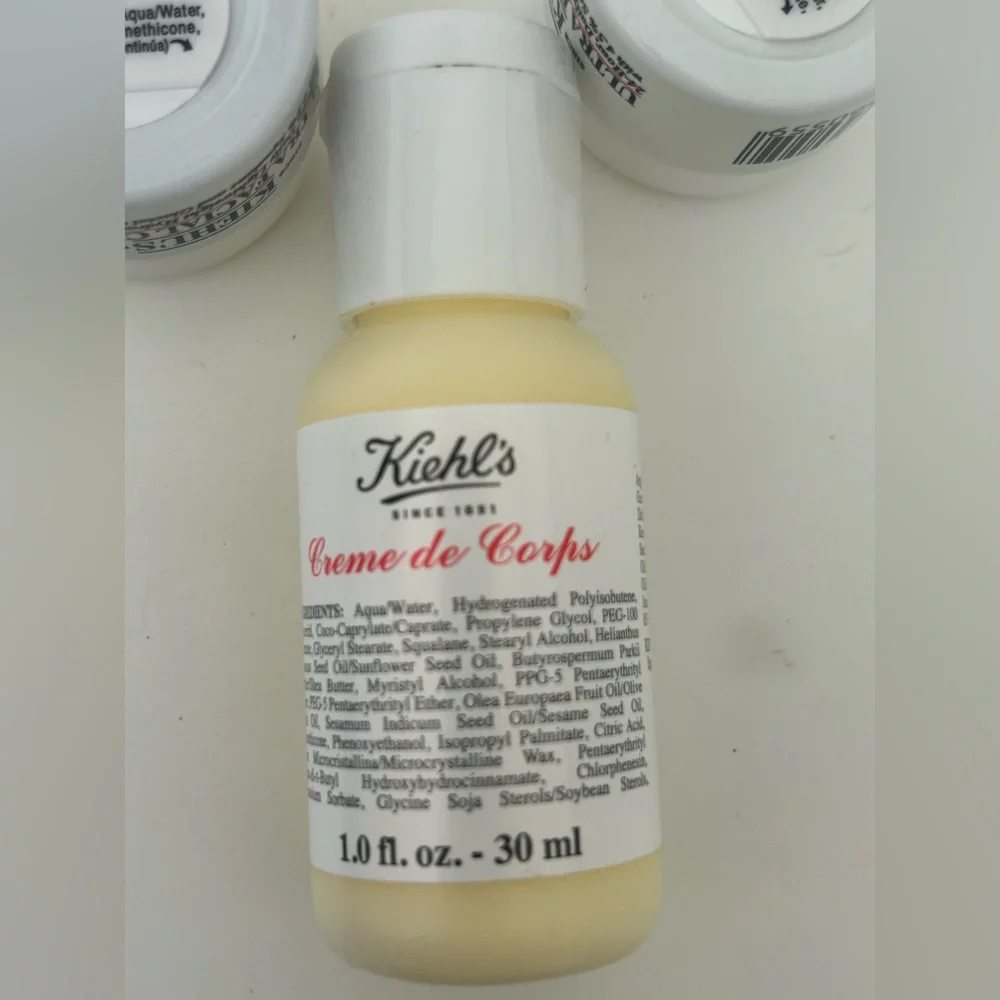 Kiehl's 6 Piece Skincare Collection Acne Cleanser Recovery Ultra Facial Cream